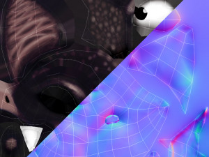microbat cartoon 3D 모델