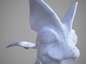 microbat cartoon 3D Model
