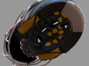american football player 3D Model