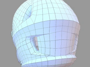 american football player 3D Model