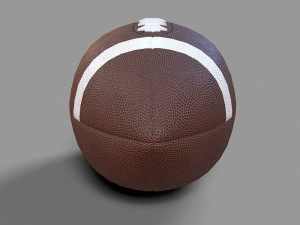 american football player 3D Model