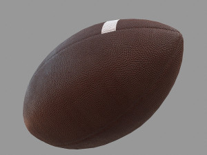 american football player 3D Model