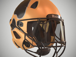 football helmet Model 3D