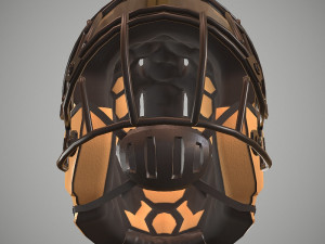 football helmet Model 3D
