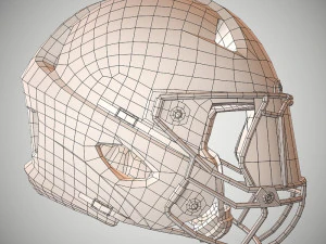 football helmet 3D Model