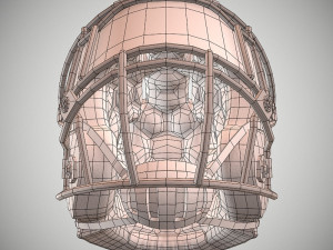football helmet Model 3D