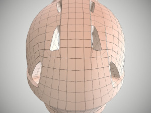 football helmet Model 3D
