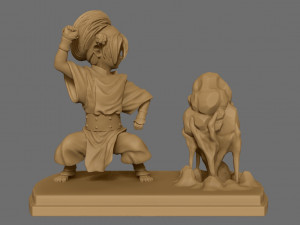 toph the earth bender Modelo de Impressão 3D