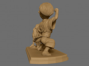 toph the earth bender Modelo de Impressão 3D