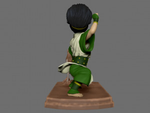 toph the earth bender Modelo de Impressão 3D