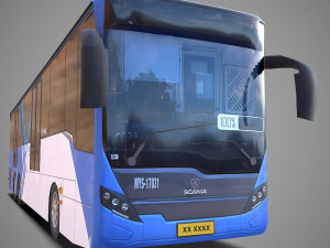 scania bus 3D Model