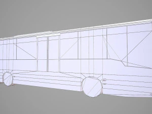 scania bus 3D Model