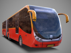 bus type2 Modèle 3D