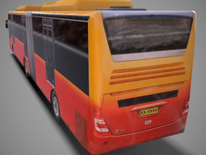 bus type2 Modèle 3D