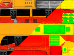 bus type2 Modèle 3D