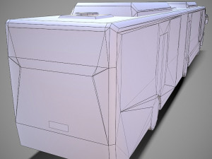 bus type2 Modèle 3D