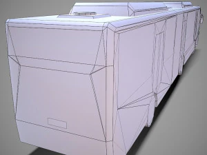bus type2 3D Model