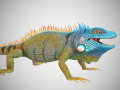 American Iguana 3D-Modell