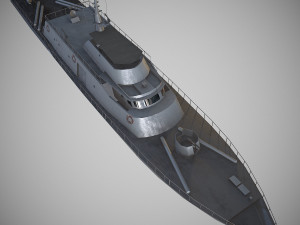 spica class patrol boats Modelo 3D