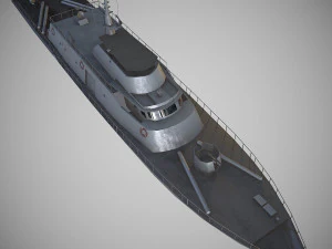 spica class patrol boats 3D Model