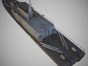 spica class patrol boats Modelo 3D