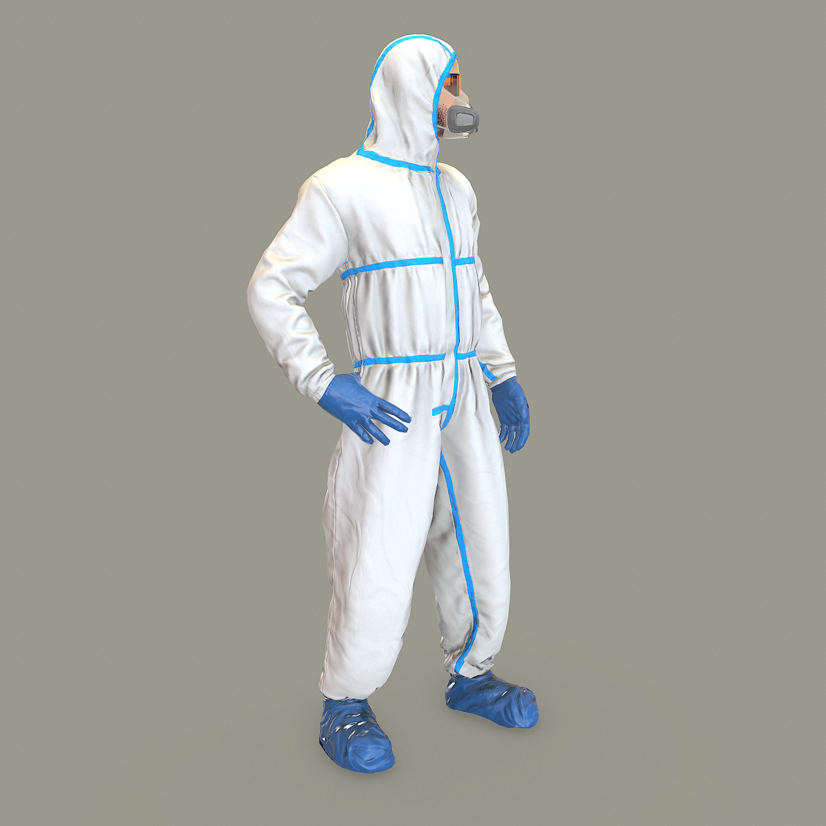 Hazmat Suit Rigged Model 3d In Peralatan Medis 3dexport Browse the user profile and get inspired. 3dexport