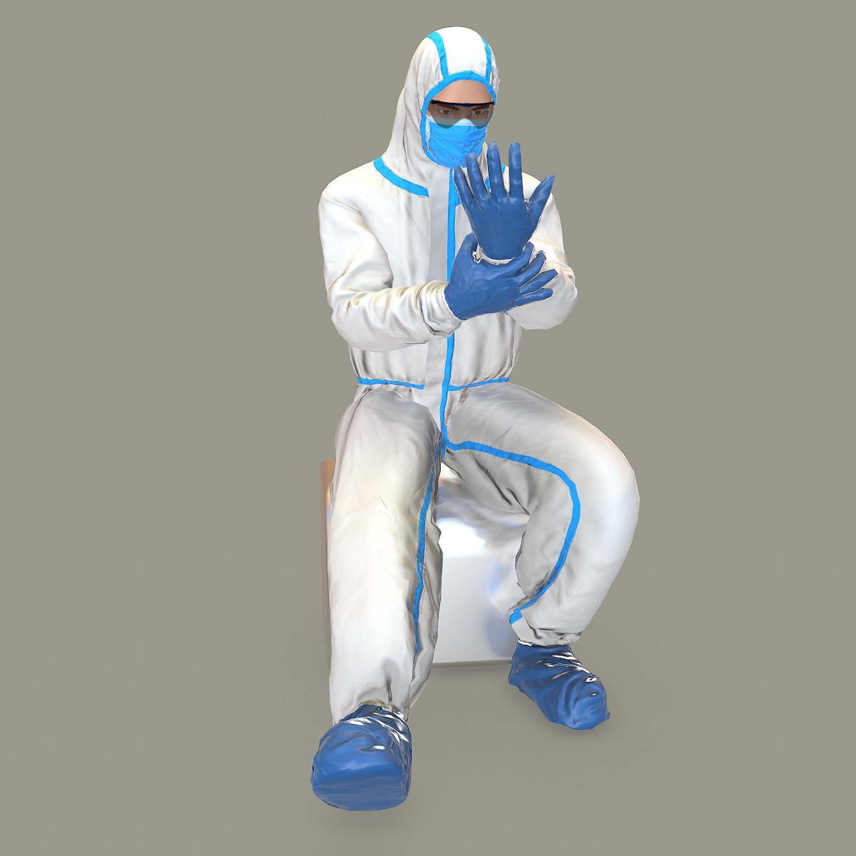 Rust hazmat 3d model фото 40