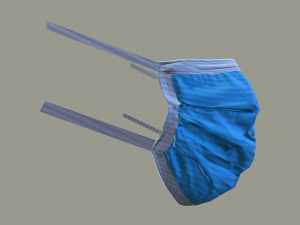 hazmat suit rigged 3D Model