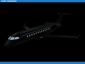 crj200 american eagle 3Dモデル