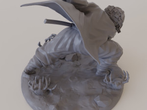 zenitsu thunder breathing 3D Print Model