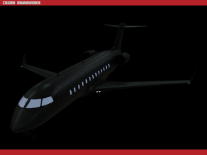 crj200 air canada 3D Model