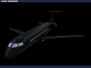 crj200 delta 3D Model