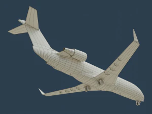 delta crj200 Modelo 3D