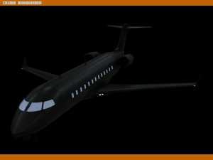 crj200 united Modelo 3D