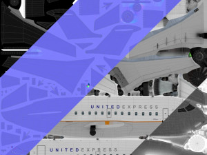 crj200 united Modelo 3D