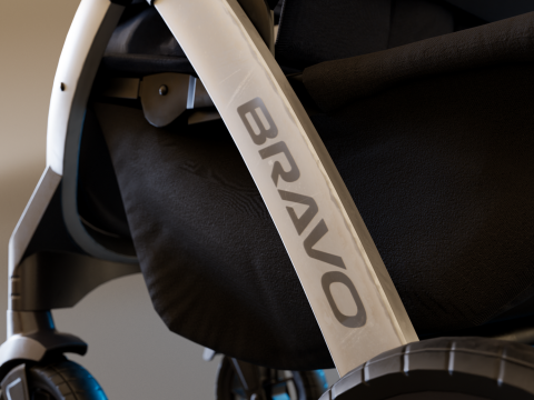 Bravo Baby Stroller Modèle 3D