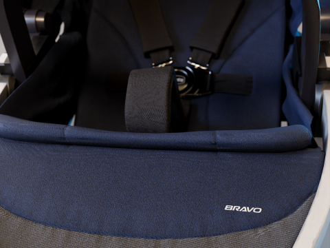 Bravo Baby Stroller Modèle 3D