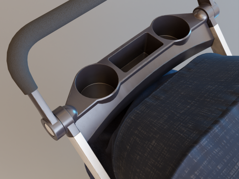 Bravo Baby Stroller Modèle 3D