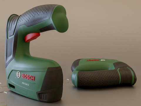 Tacker Tool 3D Model