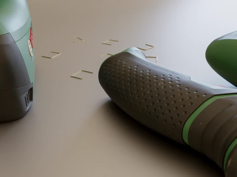 태커 도구 3D 모델