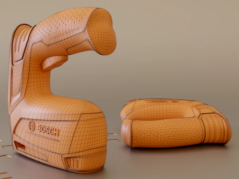 태커 도구 3D 모델