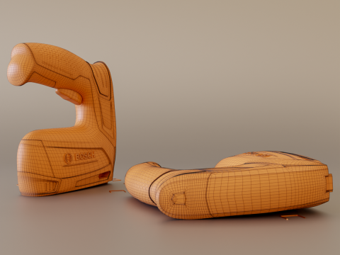 Tacker Tool 3D Model