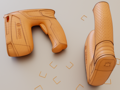 Tacker Tool 3D Model