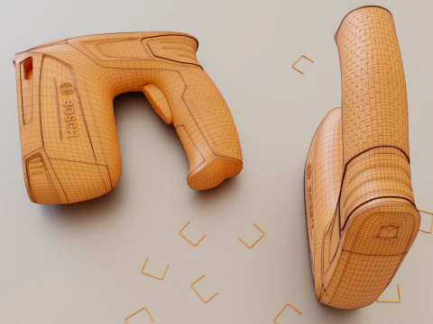 태커 도구 3D 모델