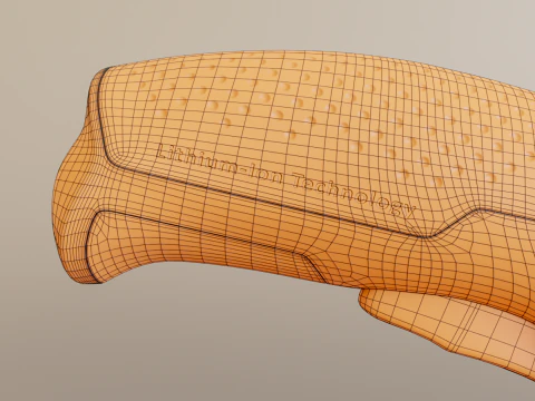 태커 도구 3D 모델
