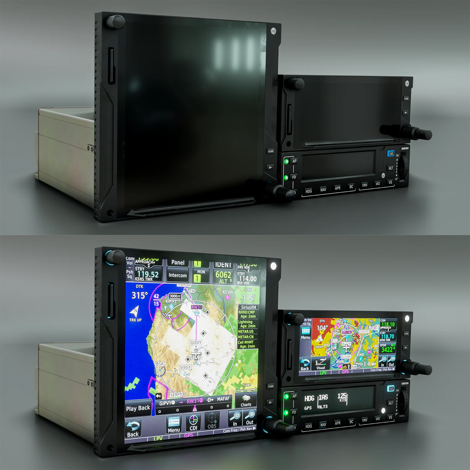 Aircraft Navigation part 1 3D Model .c4d .max .obj .3ds .fbx .stl .blend 