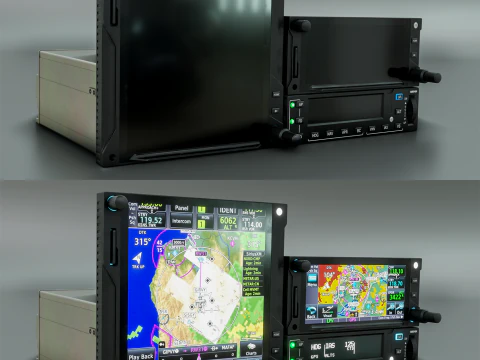 航空機のナビゲーション パート 1 3Dモデル