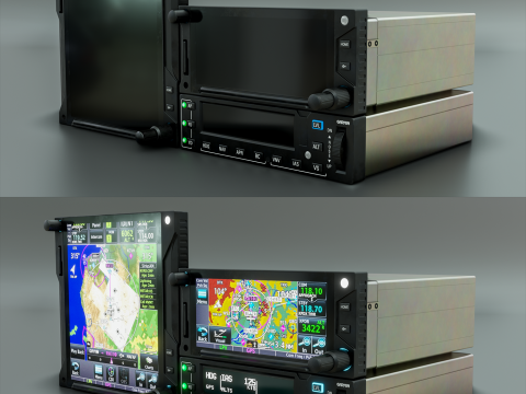 Aircraft Navigation part 1 Modèle 3D