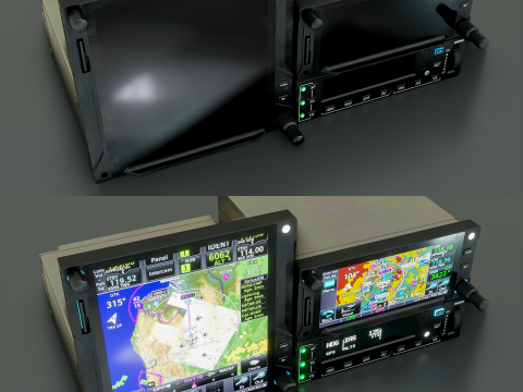 Aircraft Navigation part 1 Modèle 3D