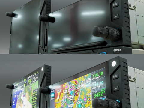 Aircraft Navigation part 1 Modèle 3D